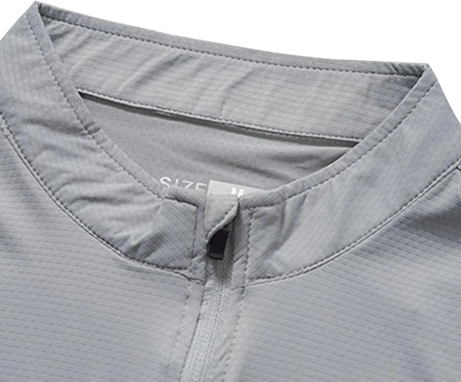Golf Shirts Quick Dry Quarter Zip Sweatshirts Athletic Workout Gym Active Tees Moisture Wicking Long Sleeves Shirt