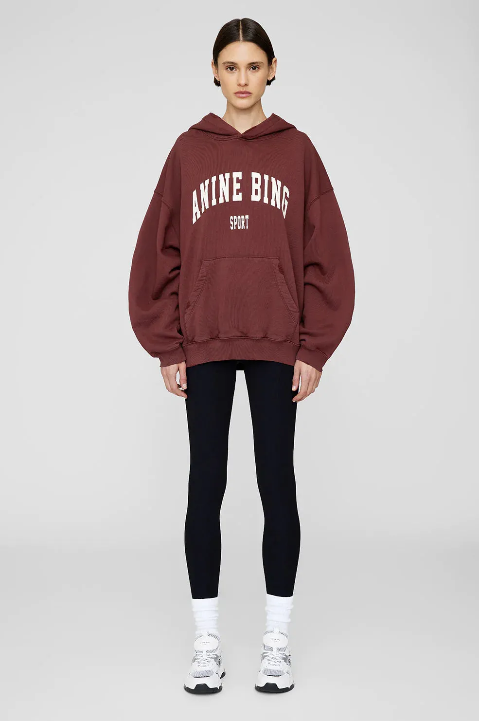 Harvey Sweatshirt Dark Cherry