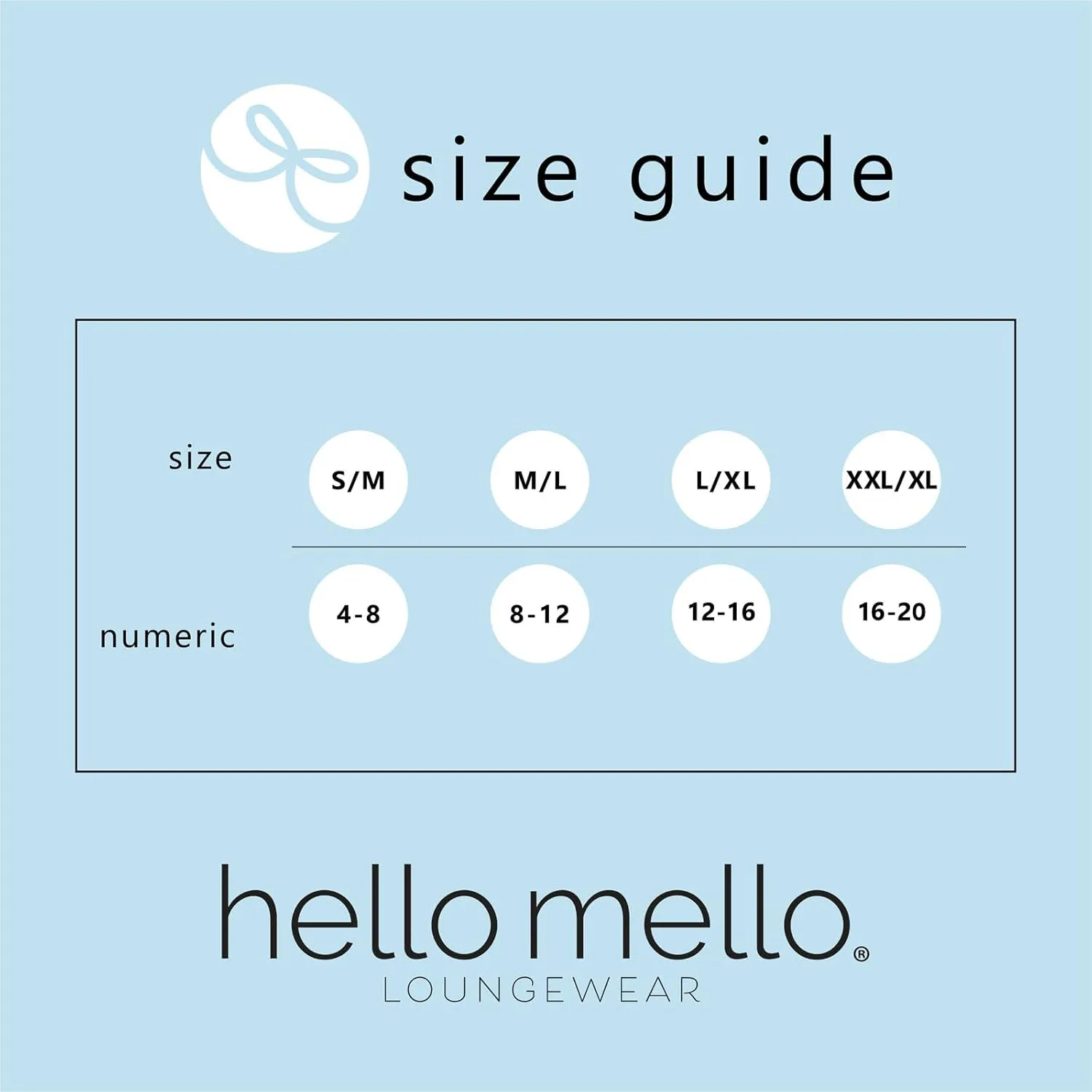 Hello Mello Signature Lounge Pants Womens Soft Pajama Bottoms Elastic Waistband Drawstring Tie