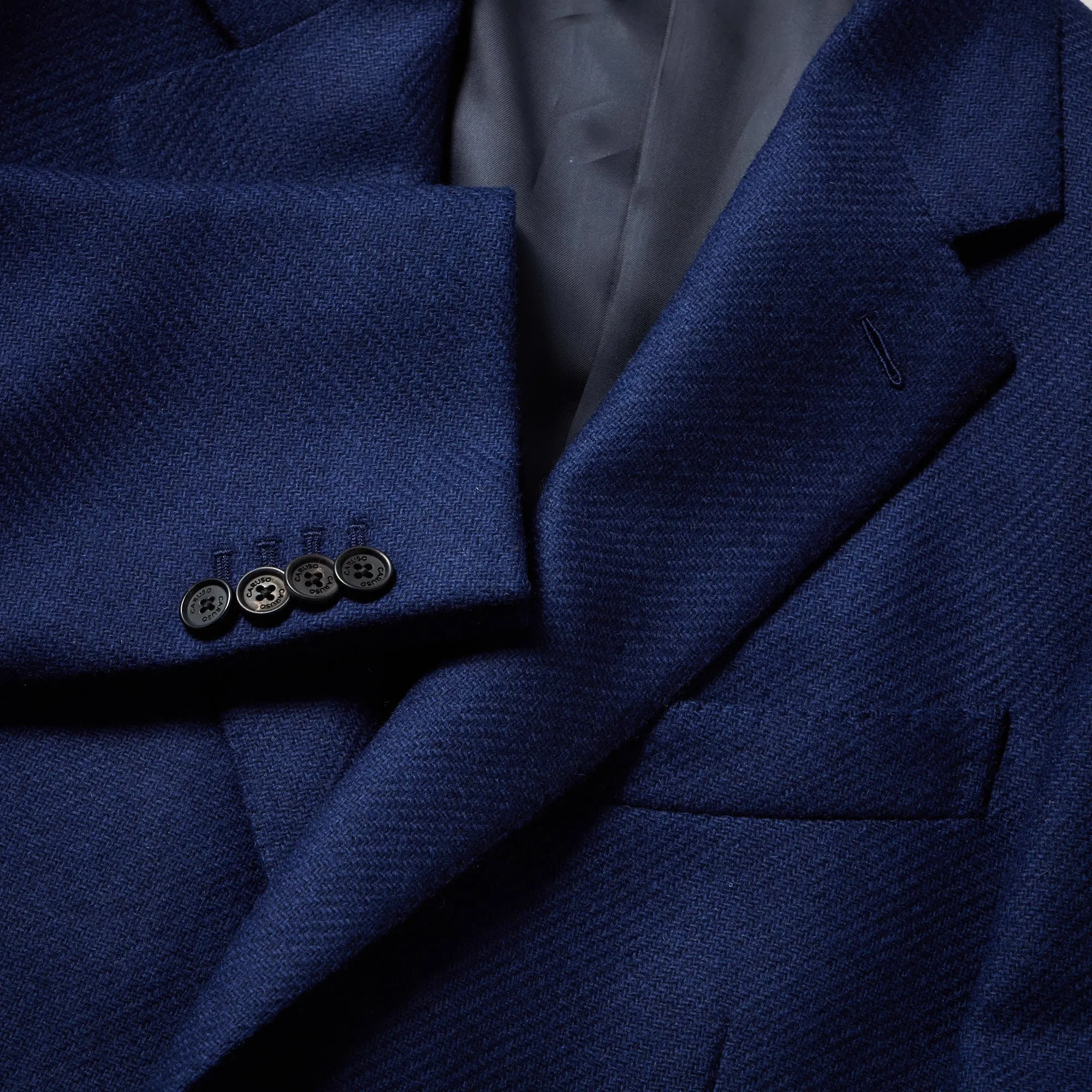 HENRY SARTORIAL x CARUSO Norma Jacket NAVY