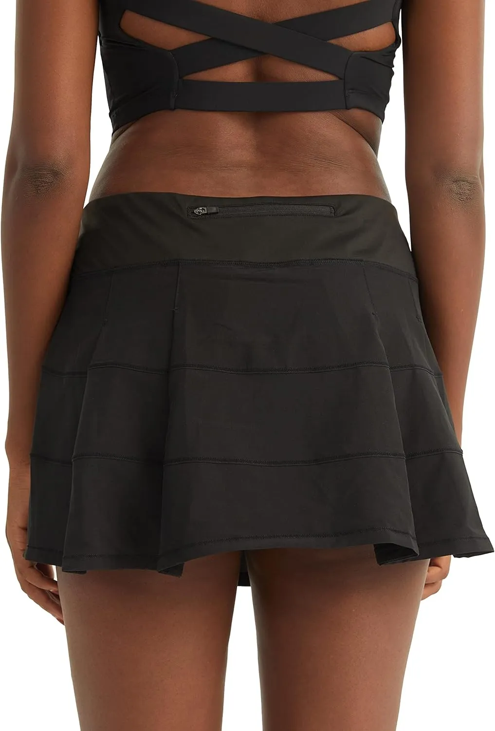 JEGGE Women's Pleated Tennis Skirts with Built-in Shorts & 3 Pockets Workout Running Golf Sports Casual Skorts