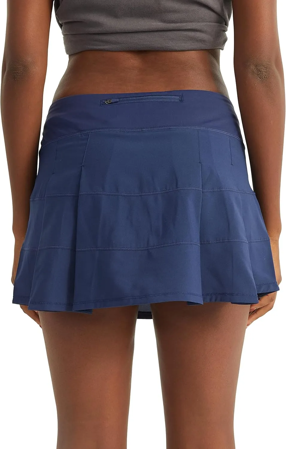 JEGGE Women's Pleated Tennis Skirts with Built-in Shorts & 3 Pockets Workout Running Golf Sports Casual Skorts