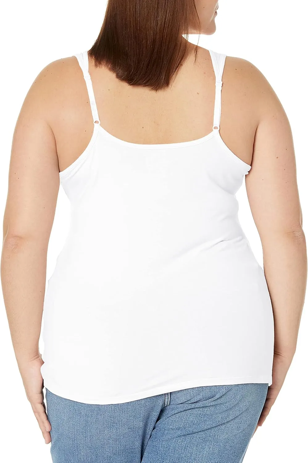 Just My Size Women's Plus Size Stretch Jersey Cami
