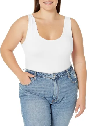 Just My Size Women's Plus Size Stretch Jersey Cami