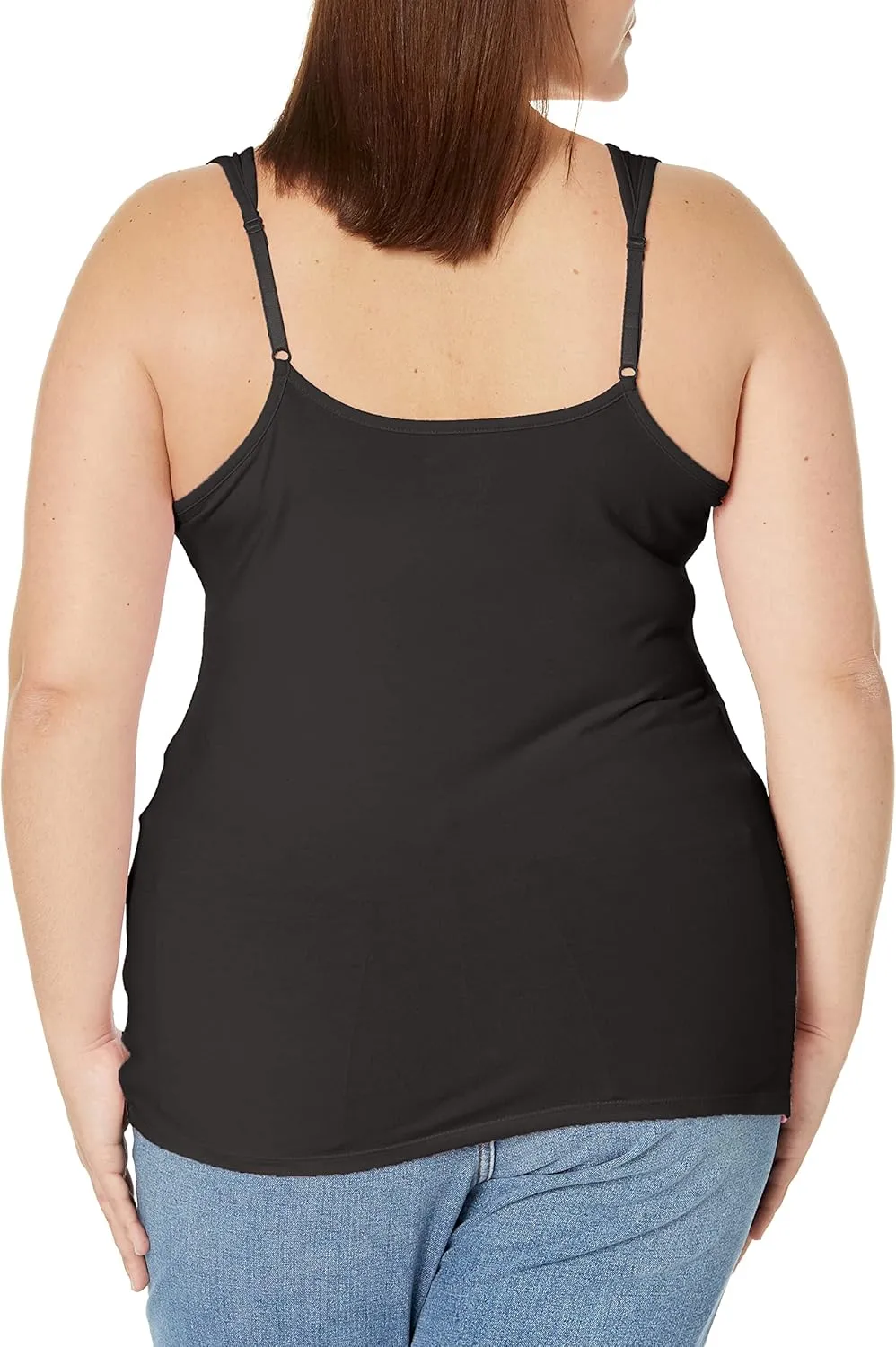 Just My Size Women's Plus Size Stretch Jersey Cami