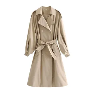 LACE TRENCH COAT