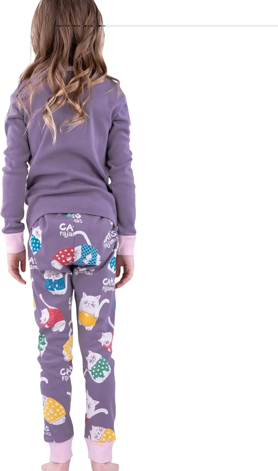 Lazy One Warm Long-Sleeve PJ Sets for Girls and Boys, Funny Animal Kids' Pajama Sets, Cozy, Comfy