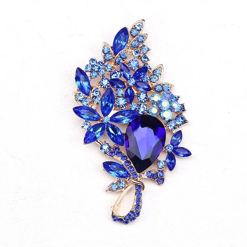 Malha Leather Brooch Pin