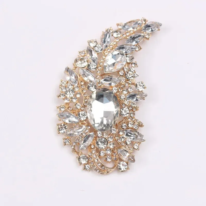 Malha Leather Brooch Pin