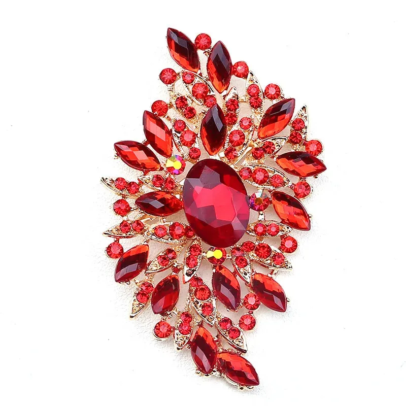Malha Leather Brooch Pin