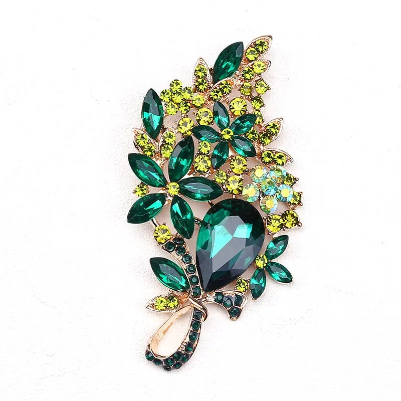 Malha Leather Brooch Pin
