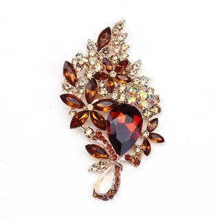 Malha Leather Brooch Pin