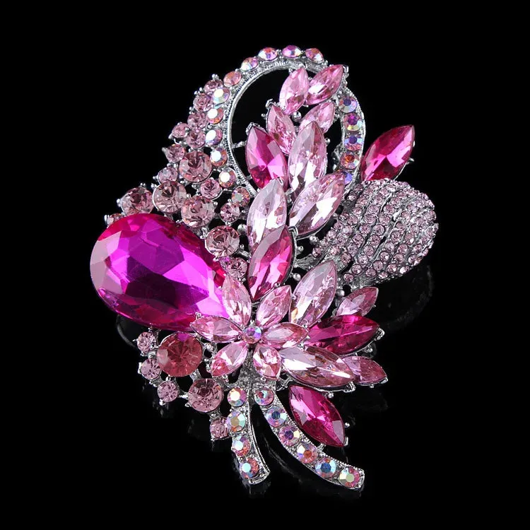 Malha Leather Brooch Pin