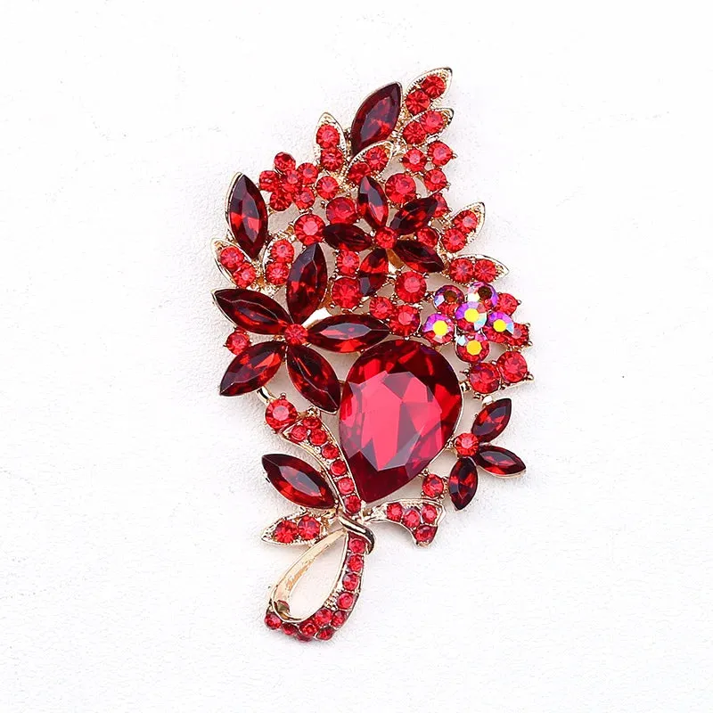 Malha Leather Brooch Pin