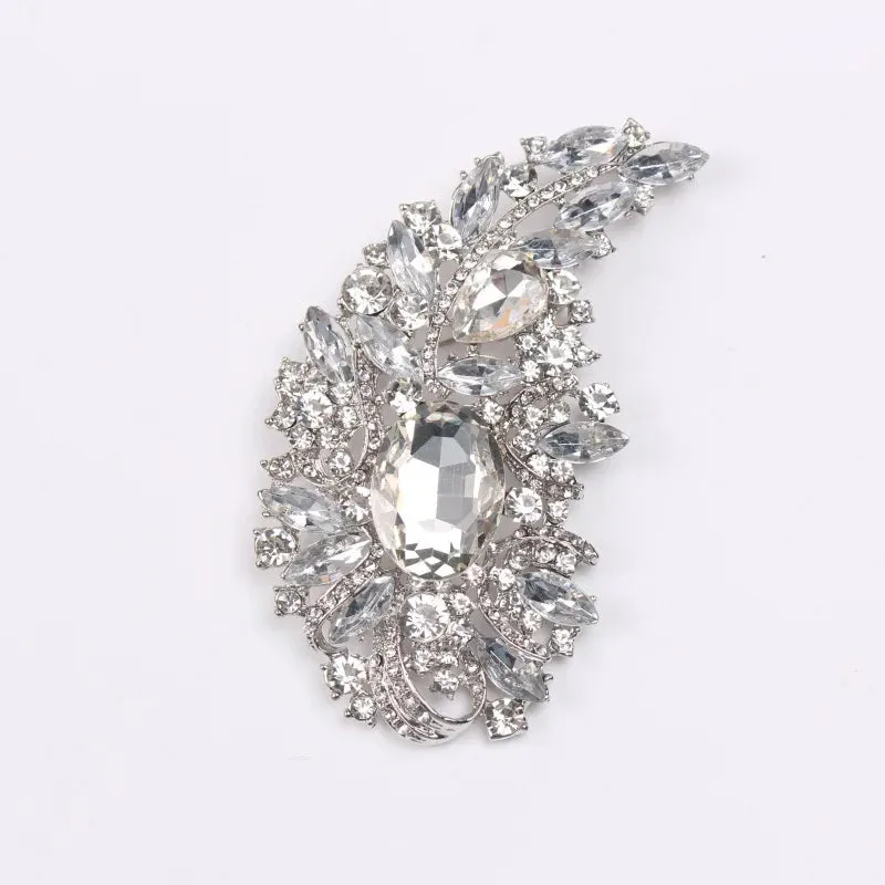 Malha Leather Brooch Pin