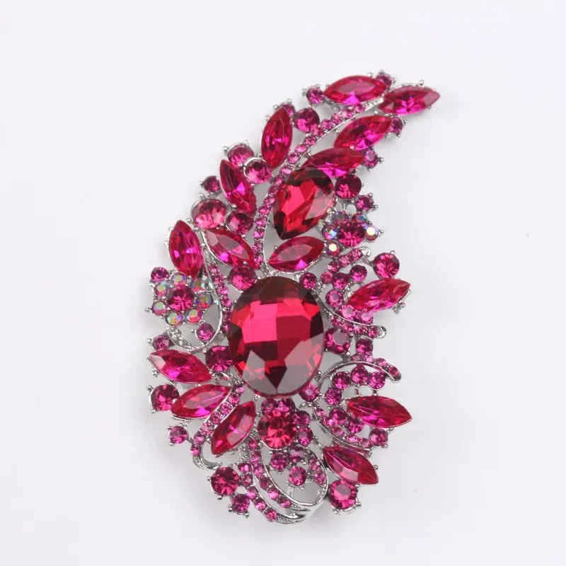 Malha Leather Brooch Pin