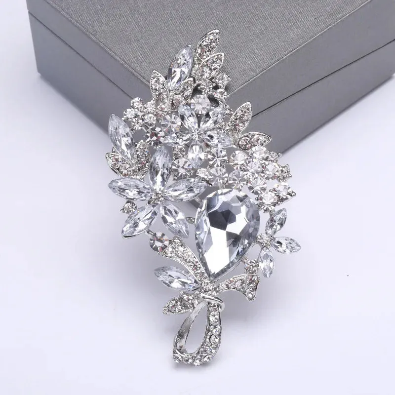 Malha Leather Brooch Pin