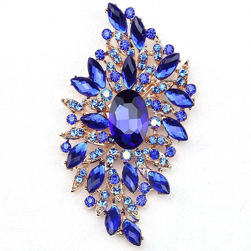Malha Leather Brooch Pin