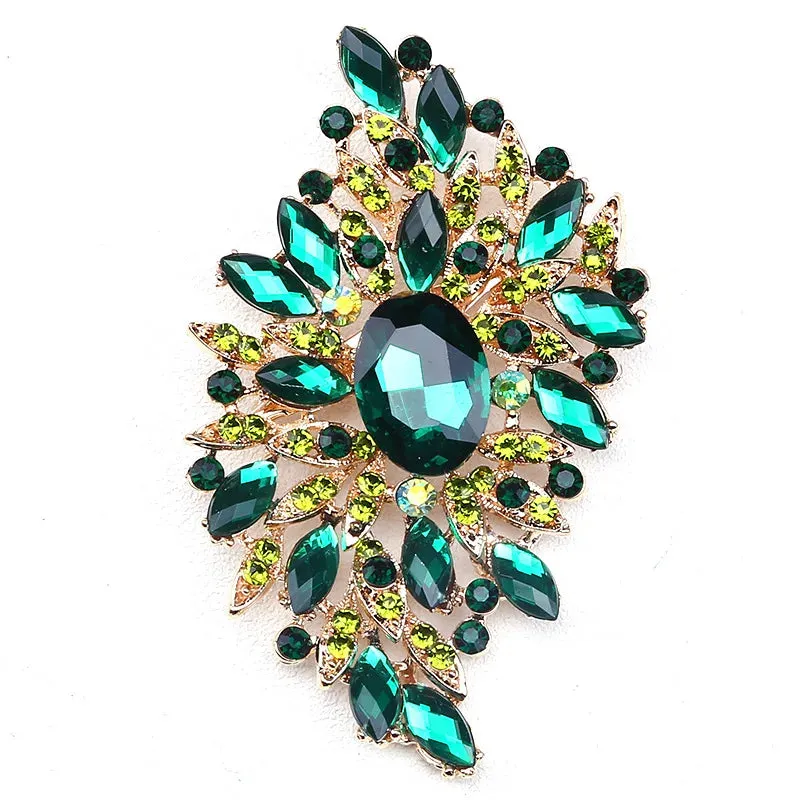 Malha Leather Brooch Pin