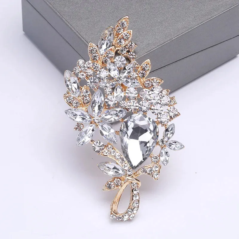 Malha Leather Brooch Pin