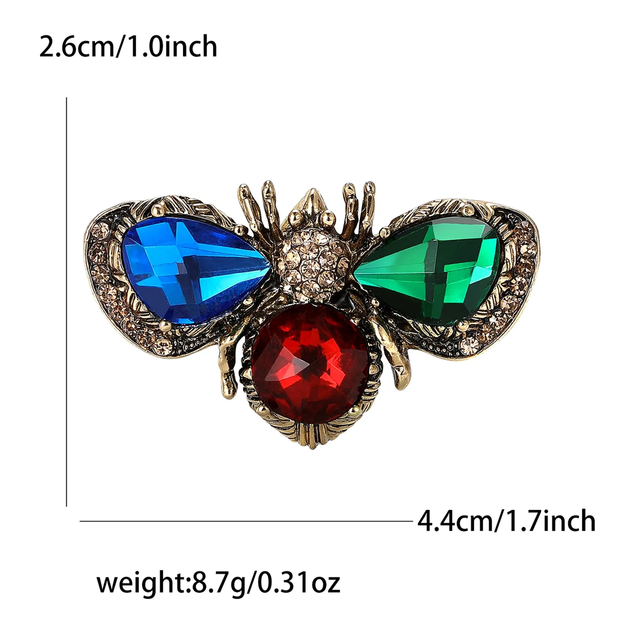 Malka Sequin Brooch Pin