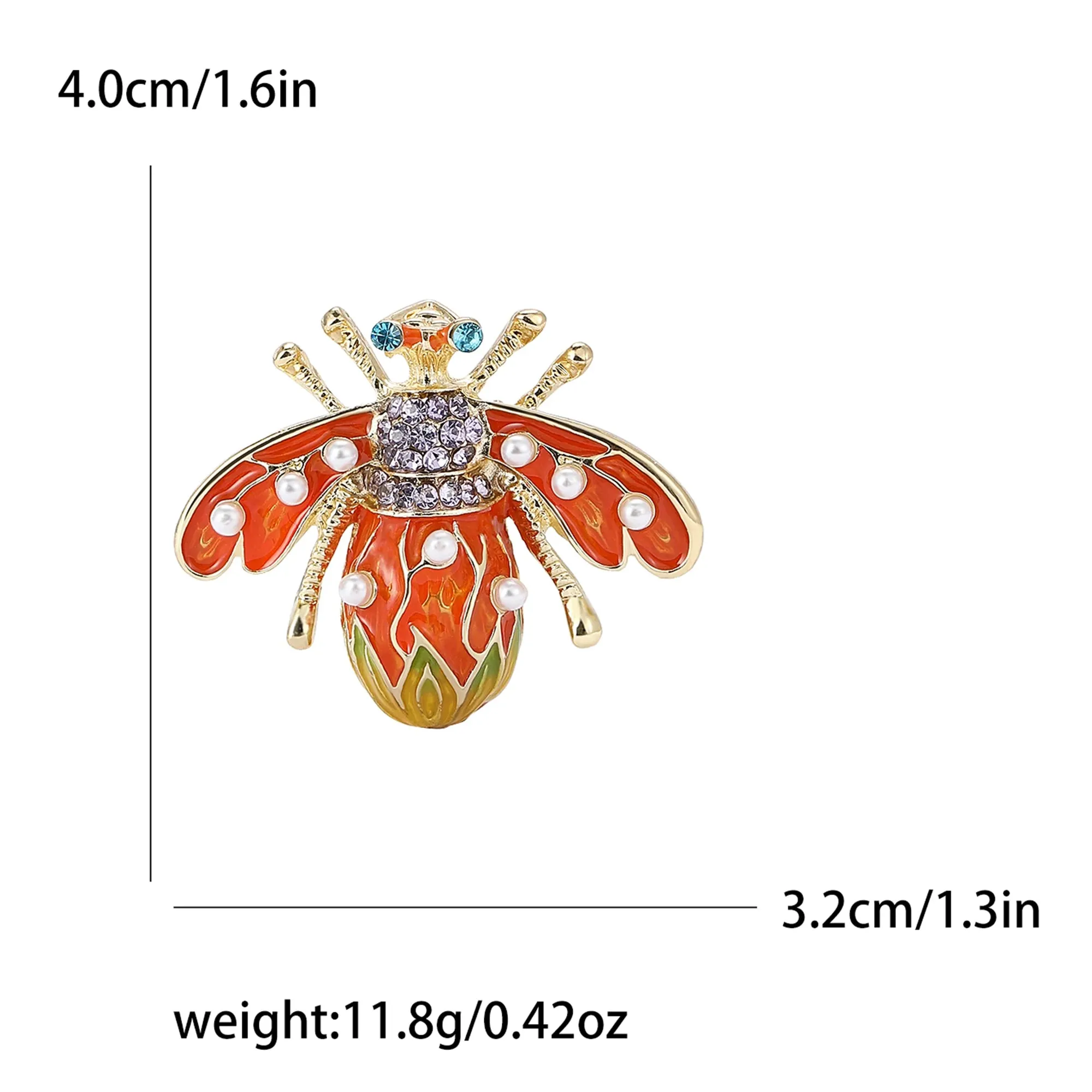 Malka Sequin Brooch Pin