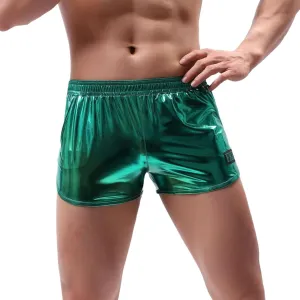 Men's Fashion Hot Stamping Leather Underwear Home Performance Mens Underwear Men Briefs