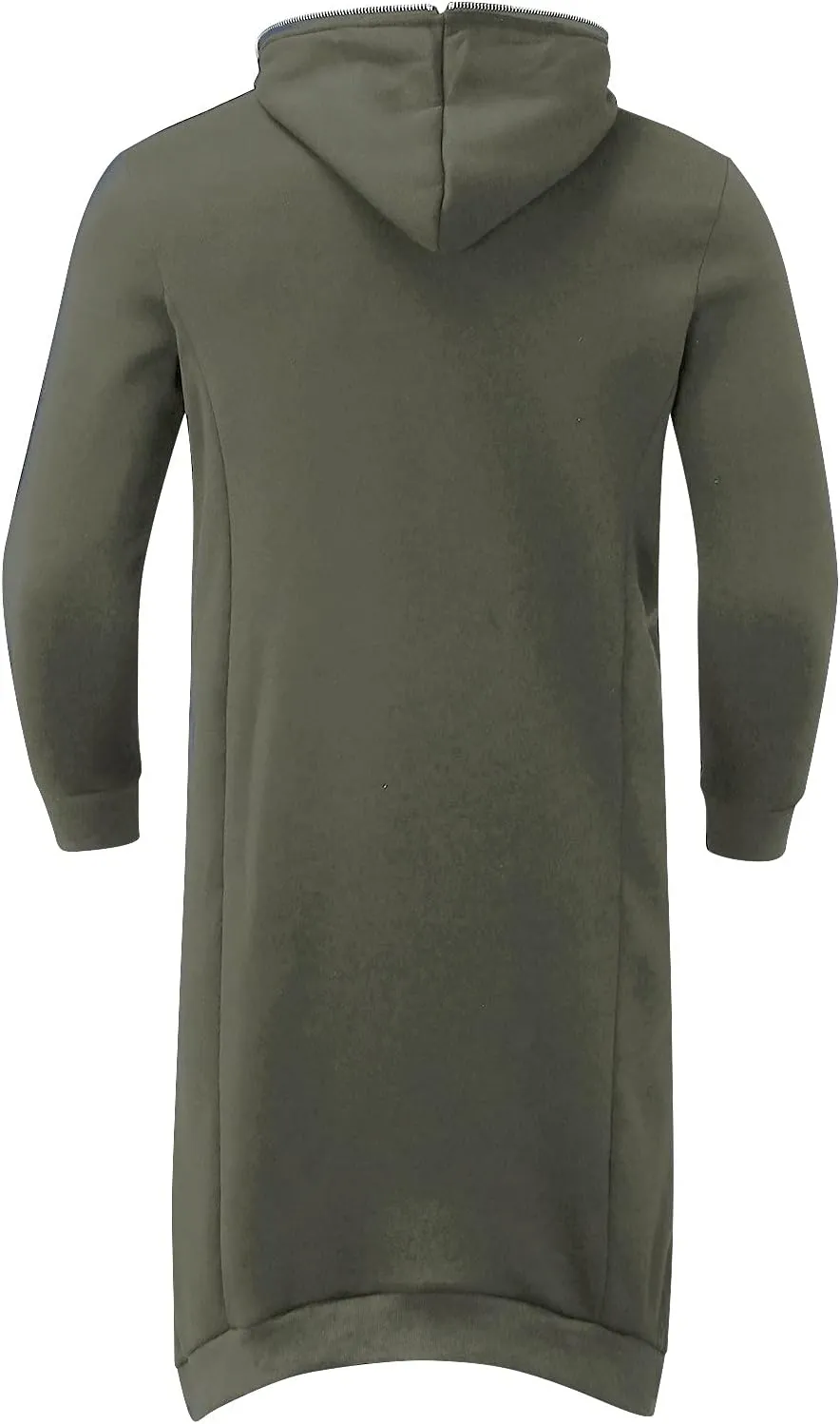 Mens Hoodies Men's Dark Style Solid Color Long Cardigan Cloak Coat Hooded Sweater Jacket