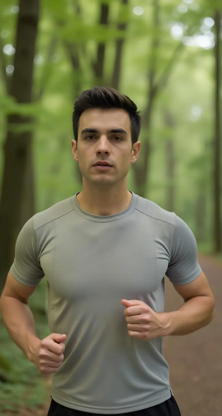 Men's Premium Slim Fit Lightweight Athletic T-Shirt - Dry-Fit, Moisture-Wicking for Running, Gym, Cycling