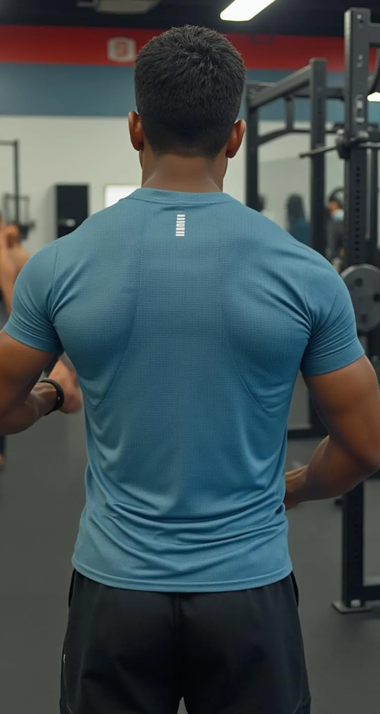 Men's Premium Slim Fit Lightweight Athletic T-Shirt - Dry-Fit, Moisture-Wicking for Running, Gym, Cycling
