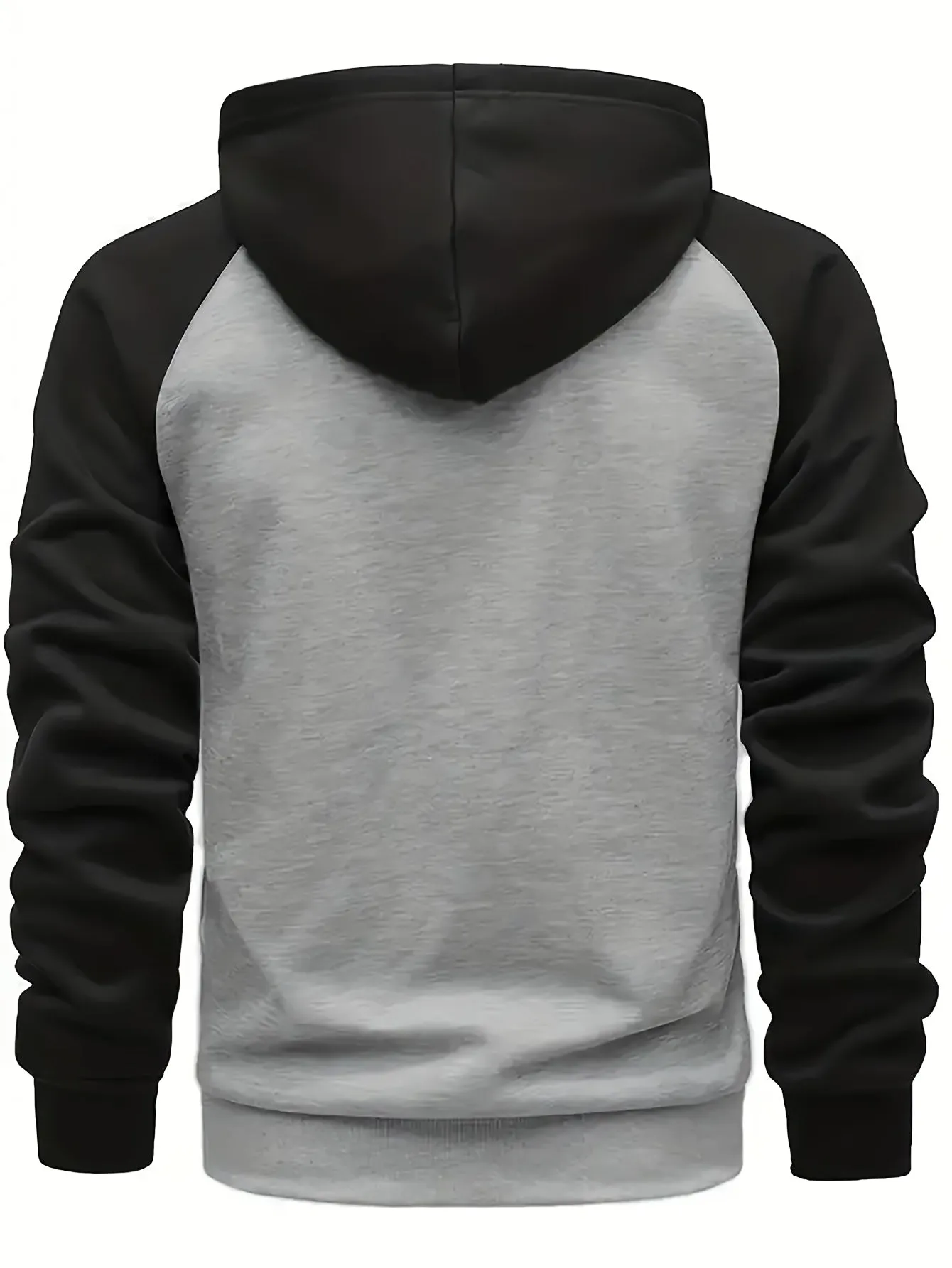 Mens Stylish Hooded Jacket | Full Zipper & Pockets for Workout & Training