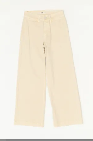 MID RISE WIDE LEG WITH WELT POCKET