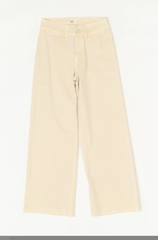 MID RISE WIDE LEG WITH WELT POCKET