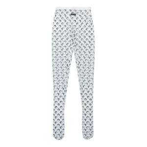 Moon Printed Mesh Tights