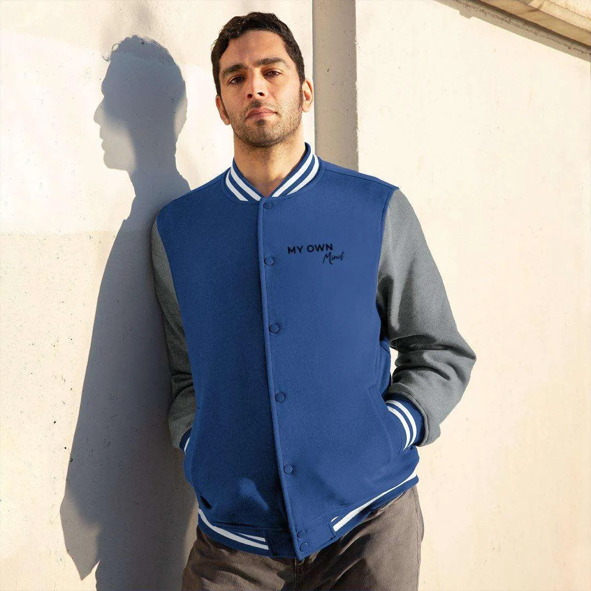 My own Mind Men's Varsity Jacket