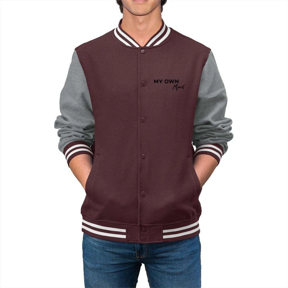 My own Mind Men's Varsity Jacket