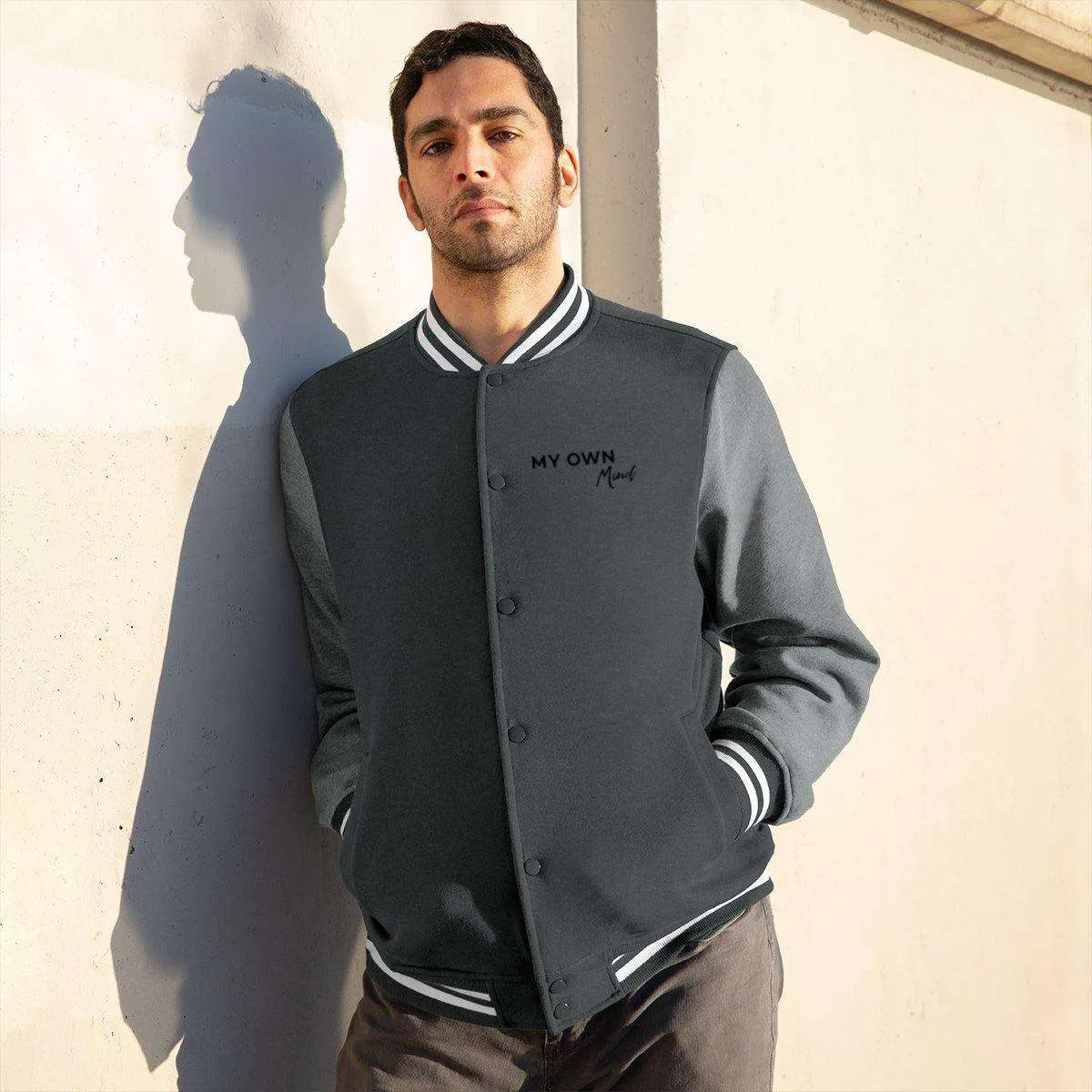 My own Mind Men's Varsity Jacket