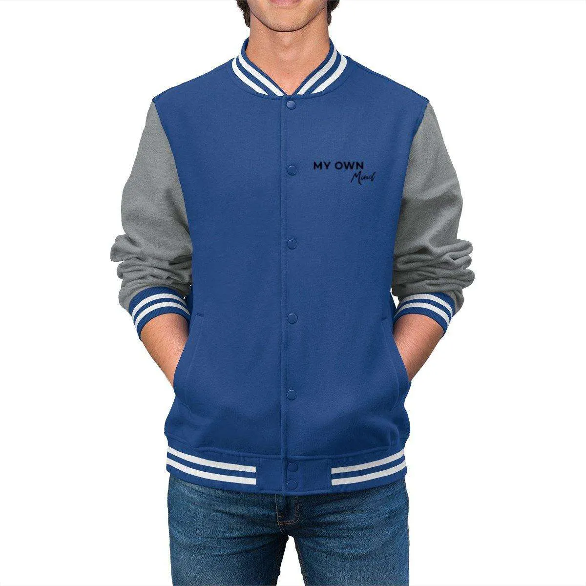 My own Mind Men's Varsity Jacket