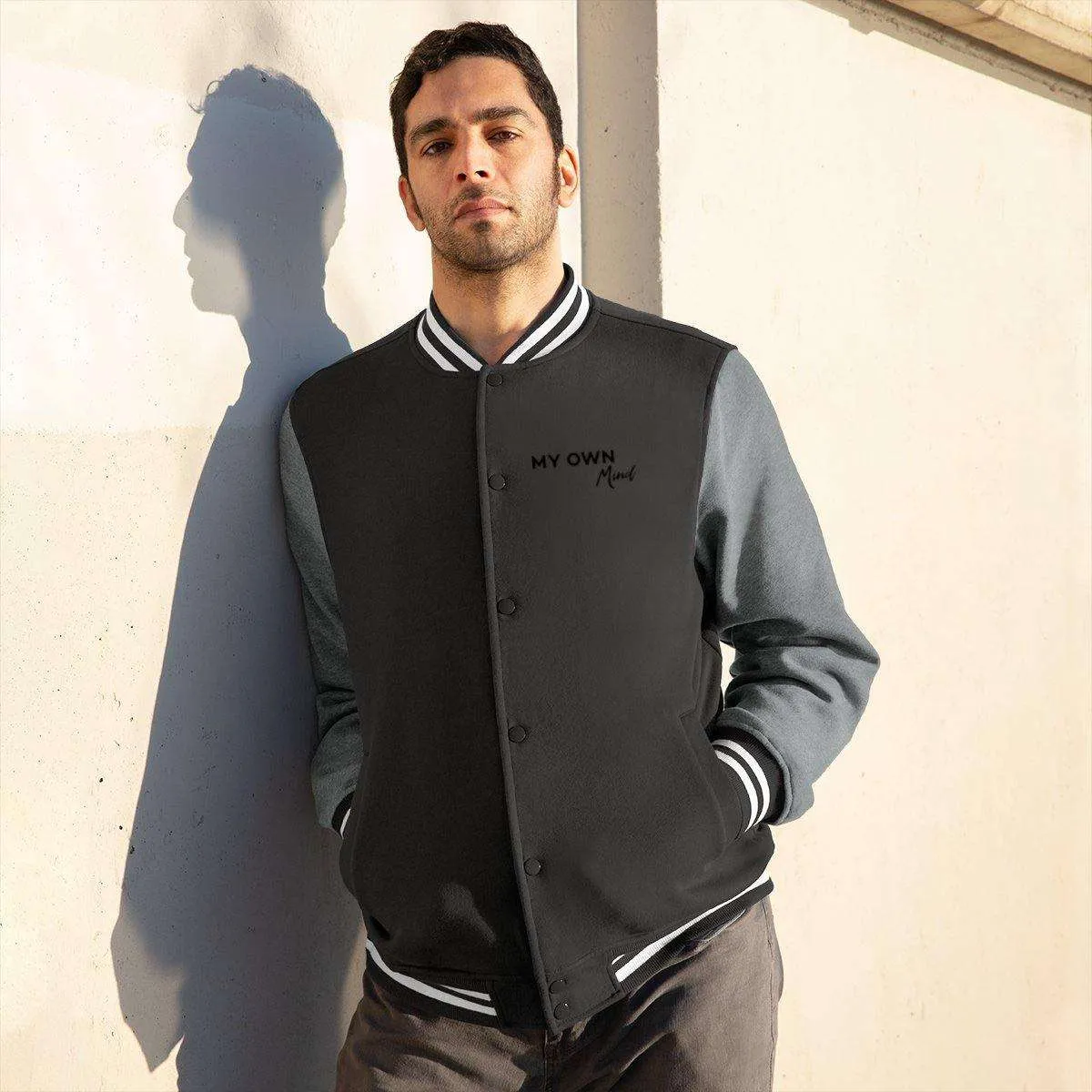My own Mind Men's Varsity Jacket