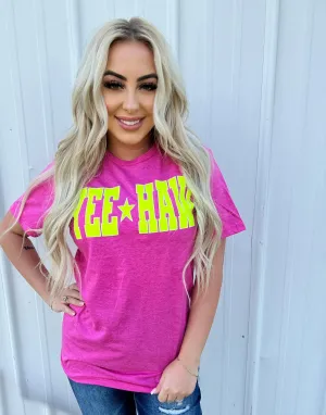 Neon YEEHAW Graphic