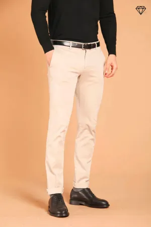 New York men's chino pants in gabardine  stretch regular fit  ①