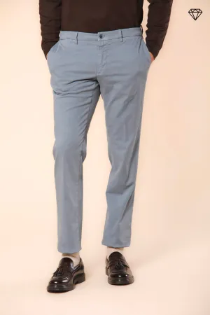 New York men's chino pants in gabardine stretch regular fit ①