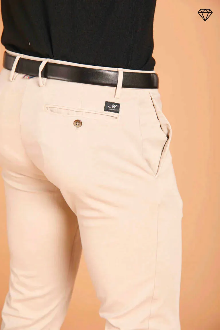 New York men's chino pants in gabardine  stretch regular fit  ①
