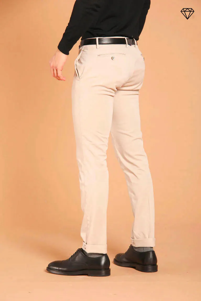 New York men's chino pants in gabardine  stretch regular fit  ①
