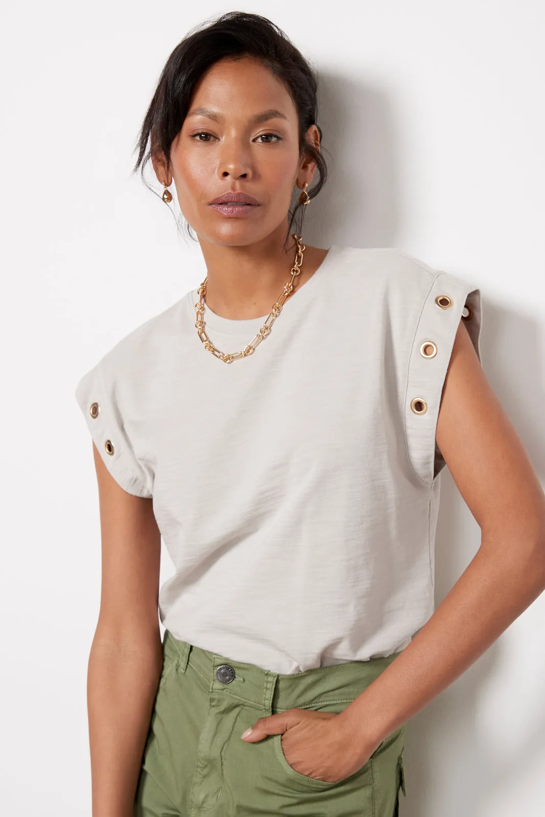 Oran Grommet Muscle Tee