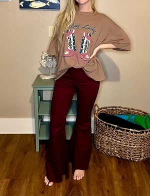 Oversized Cropped Tee