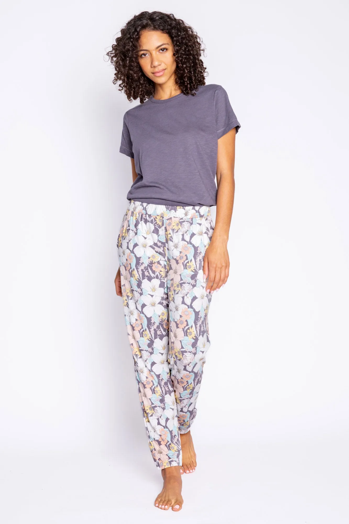 PJ Salvage Pastel Dreams Floral Band Pant