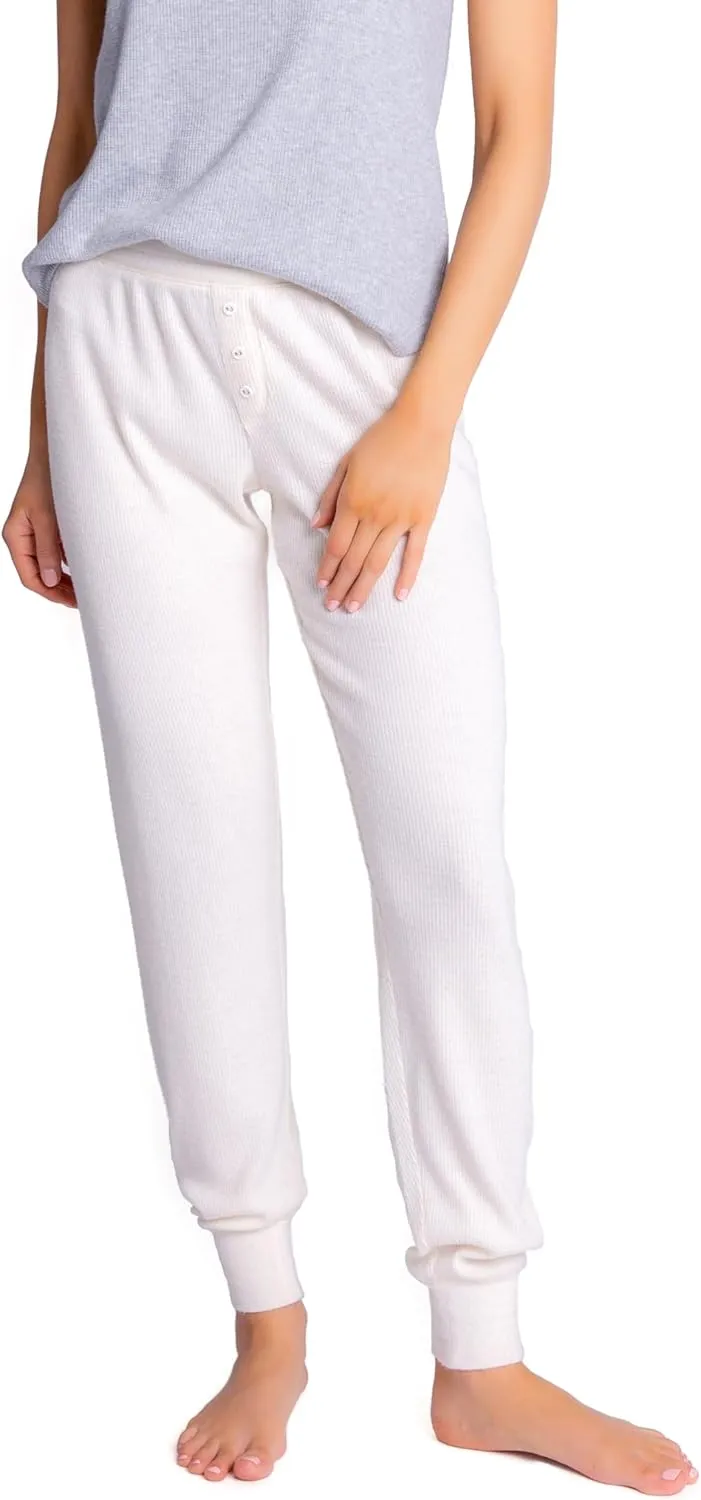 PJ Salvage Women's Textured Essentials Jammie Pant