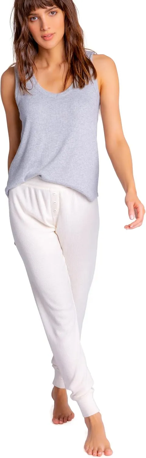 PJ Salvage Women's Textured Essentials Jammie Pant