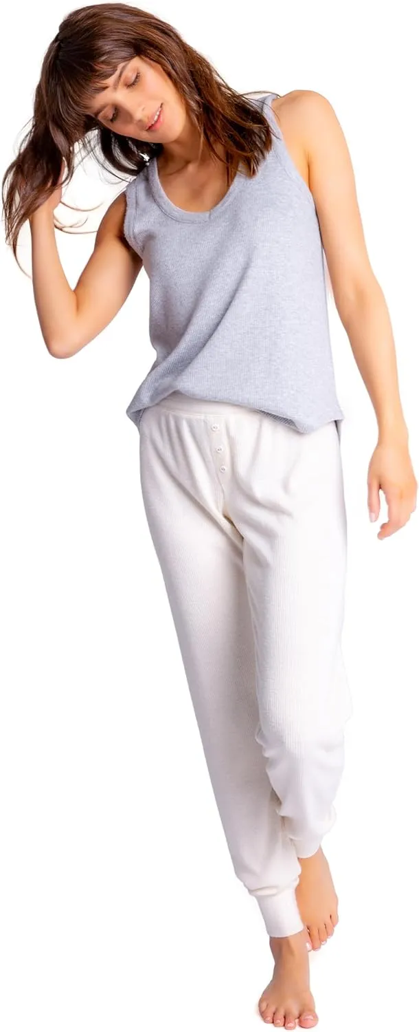 PJ Salvage Women's Textured Essentials Jammie Pant